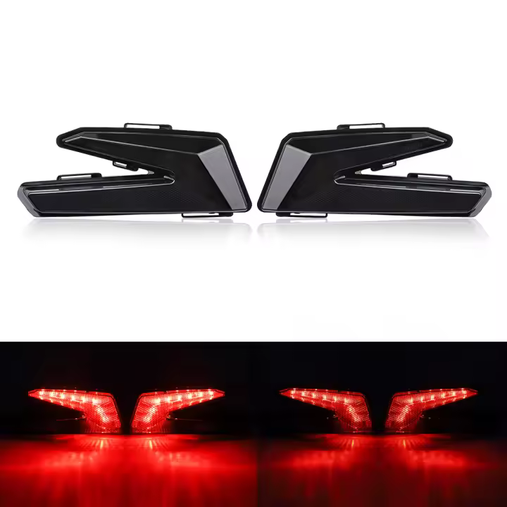 Luz Trasera LED Para Can-Am Maverick X3 XDS XRS 2017 2018 ATV UTV Farol De Freno Trasero Material PC/ABS Pieza Por Venta - 1