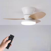 65cm/25.5inch Silencioso Luz Ventilador,Pequeño Luz Ventilador Techo with Mando a Distancia,3 LED light mode,6Velocidades - details 5