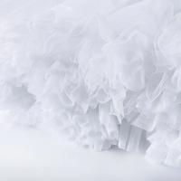 Ruffled Short Petticoat Para Mujeres Y Niñas Estilo Fluffy Bubble Tutu Puffy Half Slip Crinolina Para Prom No Hoop Material Poliéster - details 2