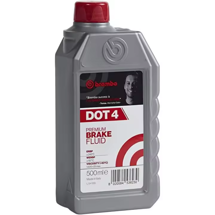 Brembo Liquido de Frenos Premium DOT 4 500 ml Premium Brake Fluid - 1