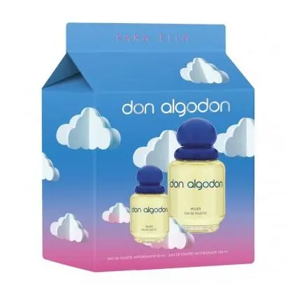 DON ALGODON EDT 100 ml SPRAY + EDT 30 ml SPRAY WOMAN - 1
