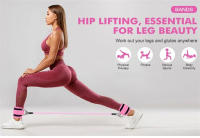 Set De Bandas Elásticas De Resistencia Con Correas Para Tobillo Para Hombres Y Mujeres Equipo De Gimnasio Ejercicio Fitness Yoga Deporte Para Entrenamiento De Piernas Cadera Y Core - details 6