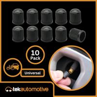 Paquete de 10 tapones Universales de plástico para válvulas de neumáticos: Protege Las válvulas de la seguridad de Aire. - details 0