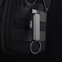 Gancho De Cinturón De Acero Inoxidable Para Llaves De Coche Clip De Llave Molle Herramientas De Exterior Correa De Bolsa - details 5