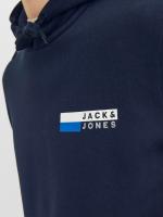 Jack & Jones Hombre sudadera con capucha , grosor 270 grs Mod JJECORP Otoño Invierno Logo Marca Suave y Cálida REF 233599 - details 10