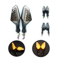 1par De Señales De Giro LED Mini Para Motocicleta Luz De Freno De Día Universal Indicadores De Rotación Motorbike - details 0