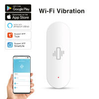 Sensor De Vibración WiFi Tuya Para Hogar Inteligente Alertas En Tiempo Real Protege Valores Compatible Con Alexa Y Google Home - details 0