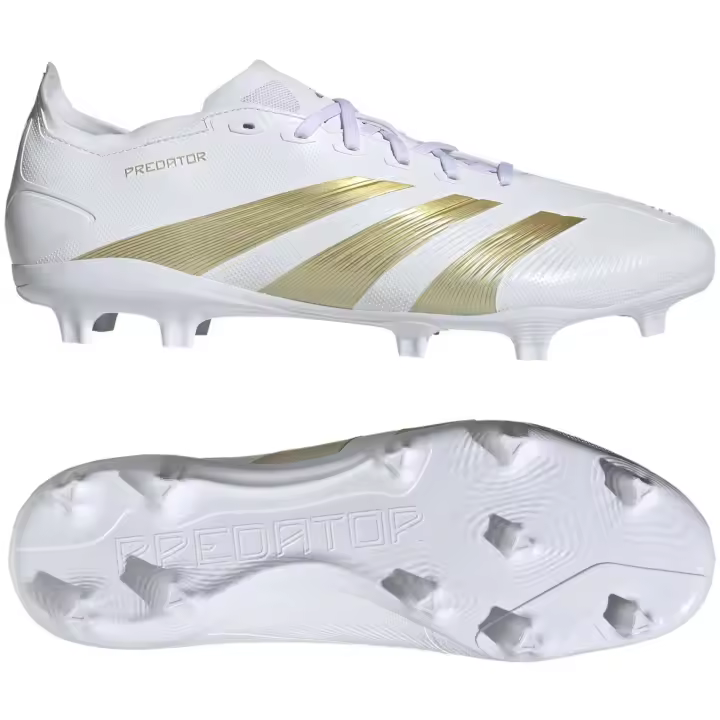 Botas de Futbol Adidas Predator League Fg para hombre en color blanco - 1