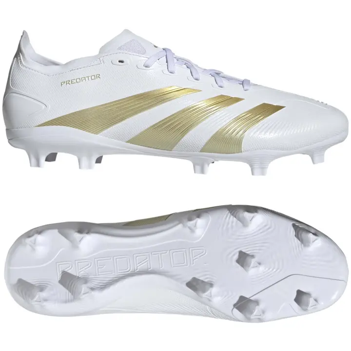 Botas de Futbol Adidas Predator League Fg para hombre en color blanco - 1