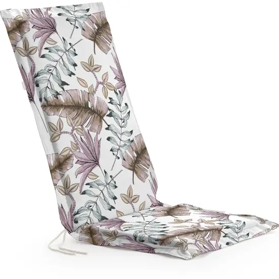 BL BELUM - Cojín  Silla de Jardín - Medidas Producto: Asiento sin volante: Grosor: 4 cm / Ancho: 41 cm / Largo: 37 m Respaldo sin volante: Grosor: 4 cm / Ancho: 53 cm / Largo: 64 cm - Modelo: 0120-417 - 1