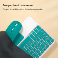 Teclado Táctil Y Mouse Para Android IOS Windows Xiaomi Rosa Teclado Inalámbrico Multilingüe Para Ipad Con Larga Duración De La Batería - details 5
