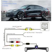 Cámara De Retrovisión Para Coche Cámara De Apertura Trasera Impermeable Con Visión Nocturna Instalación Fácil Para Camión Pickup SUV - details 9