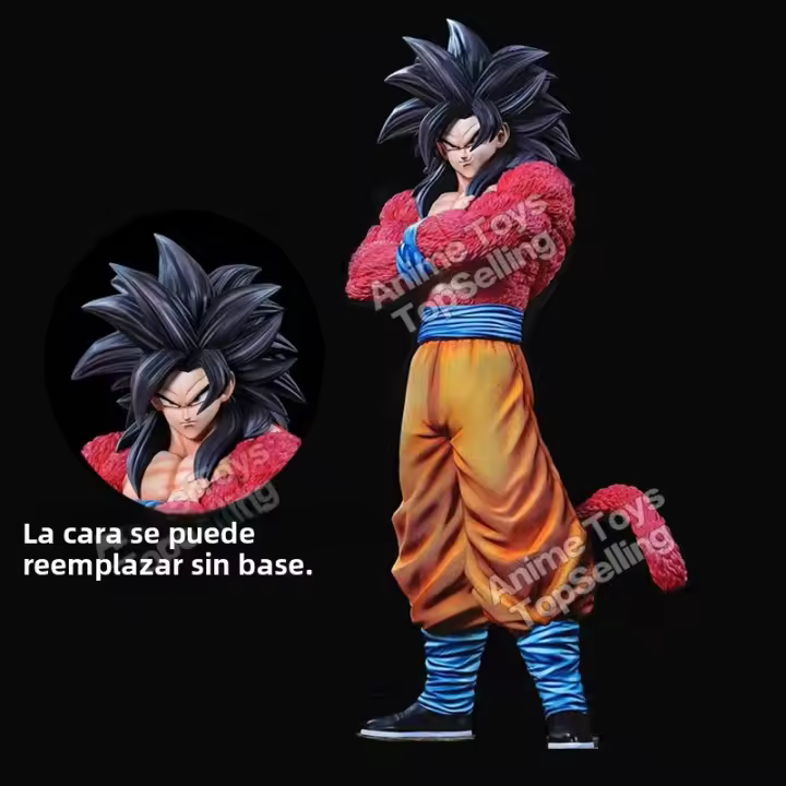 Figura De Anime Dragon Ball Super Saiyan 4 Son Goku Estatua De PVC Colección Modelo Juguetes Regalos Para Adultos - 1