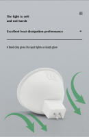 10pcs Spot LED De Bajo Voltaje GU5.3/MR16 12V 3W-7W Eficiencia Alta Luz Blanca Cálida Reemplaza Lámpara Halógena 20W 50W - details 5