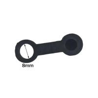 10Pcs Tapa De Polvo De Bomba De Freno 8mm Tapa De Aceite De Tornillo Negro Para Calipero De Freno Y Motocicleta Material De Goma - details 1