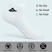 12 Pares Calcetines Tobilleros Hombre y Mujer - 95% Algodón - Paquete de 12 Pares (Blanco, Negro, Surtido) - Transpirables, Suaves y Absorben Humedad - details 0