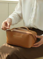 Bolsa De Cosméticos Para Mujer Elegante De Cuero PU Organizador De Maquillaje Y Aseo Para Viaje Pouch Colgante Tote De Viaje - details 7