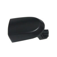 Cubierta De Manija De Puerta Para Nissan Tiida Versa 2007-2012 ABS Negra Sin Agujeros Capa Protectora Para Exterior - details 0
