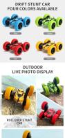 Coche De Acrobacia RC Para Niños Y Adultos Control Remoto 2.4G Doble Cara Rotación 360 Grados off Road Regalo Para Niños Y Adultos - details 2