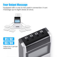 Masajeador Eléctrico Profesional De 15 Modos Con 4 Canales De Estimulación Muscular PMS Para Terapia Físioterapia Electrodo De Masajeador Corporal - details 4