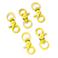 iYOE 5pcs Abrazaderas De Langosta Para Joyería Multicolor 20x43mm Encuentros Para DIY Llavero Conector De Mano Bolsa Muñeca Muñeco - details 17