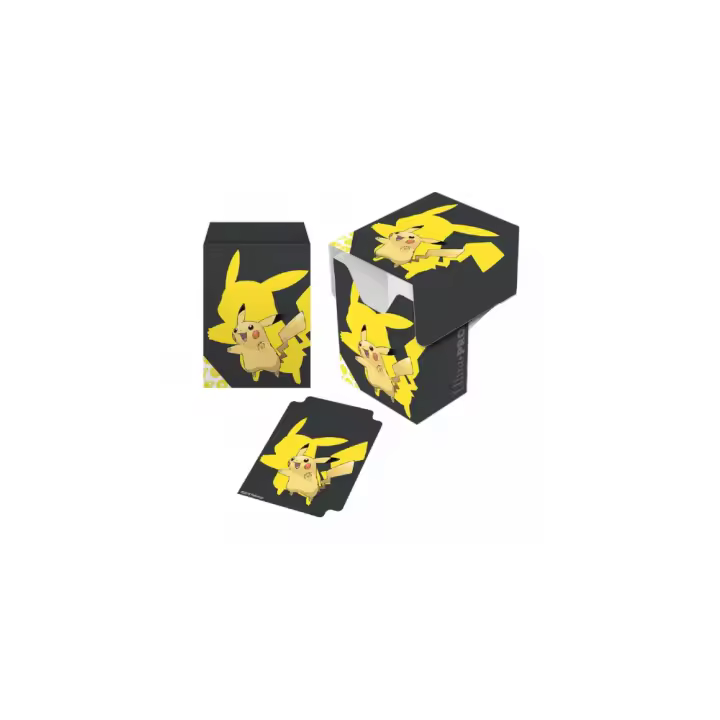 Caja Mazo ULTRA PRO Pikachu Pokémon - Protección y Almacenamiento para Juegos de Cartas Coleccionables - 1