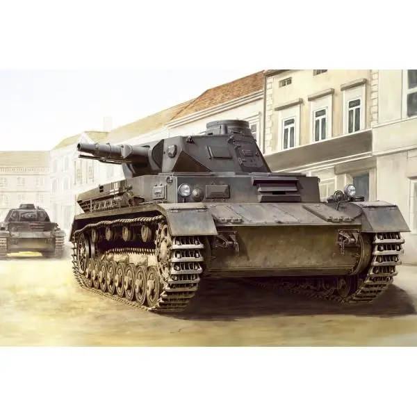 HOBBY BOSS 80130 ALEMÁN PANZERKAMPFWAGEN IV AUSF C 1/35 KIT - 1