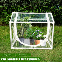 Carpa De Jardín Para Plantas Insecto-Resistente Y Anti-Pájaros PVC Cubierta Temporada Fría Calentamiento Invernadero Portátil Protección UV Y Viento - details 6