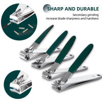 Juego De Cortauñas Vchose 13/19/40pcs Kit De Manicura Y Pedicura Con Tijeras Y Herramientas De Afeitar Para Belleza En Acero Inoxidable - details 0