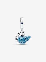 Pandora - Charm Colgante de Cangrejo Ermitaño que Brilla en la más tenuada-Plata de Lei - details 0