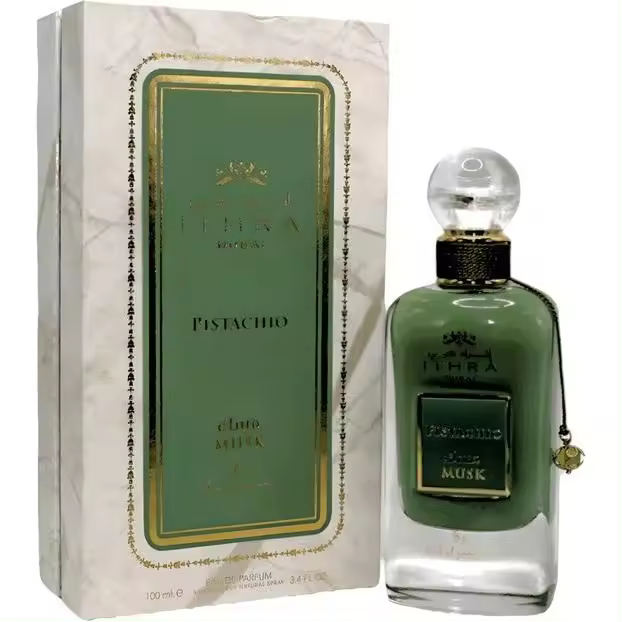 Perfume Árabe 100% Original Pistachio Ithra Dubai Musk: La Esencia del Lujo y la Tradición - 1