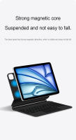 Teclado Mágico Para iPad Air 11 2024 pro 11 Air 6 5 4 Funda Con Trackpad Flechazos Flotantes Cubierta Para iPad 10 Generación - details 12