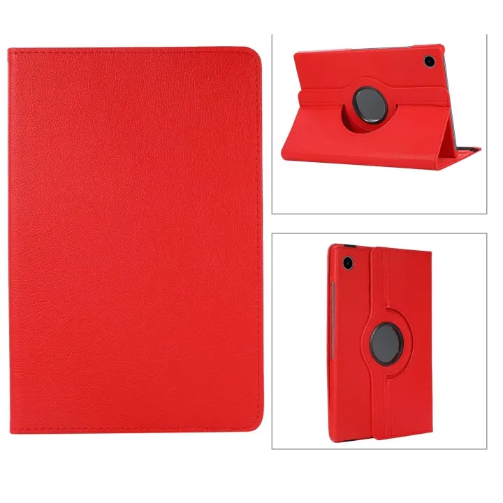 Funda con 360 Soporte Giratorio Función para Lenovo M10 Plus 3RD 10.6",Carcasa Cuero PU, Giratoria 360 Grados, Función de Soporte,   Book Cover，Funda polipiel. - 1