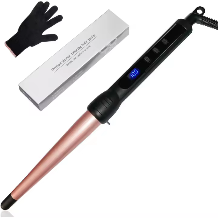 Rizador de Pelo Profesional Cerámica 13-25 Mm，Rizador de Pelo Automatico - 1