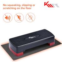KM-Fit Aeróbico banco step fitnes stepper tablero altura ajustable 10/15 cm - details 9