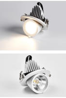 Revestimiento LED Bajo 7W COB Lámpara De Techo 12W 18W 220V 110V Iluminación LED Para Interiores Lámpara LED Insercional - details 6