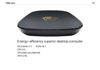 Decodador de TV por Internet V88 mini with Android, decodador de TV 4K, decodador de Internet, TV B - details 3