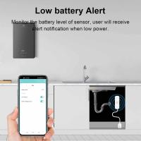 Sensor De Nivel De Agua WiFi Tuya Detector De Fugas Alarma De Sobrecarga Sistema De Seguridad Para El Hogar Inteligente Aviso De Desbordamiento - details 5
