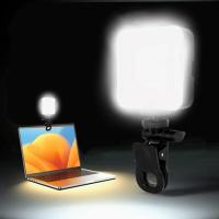 Mini LED Light Para Auto Fotos Y Videos Con Clip Para iPad Y Móviles Luz De Relleno Portátil Para Fotografía Y Videografía - details 0