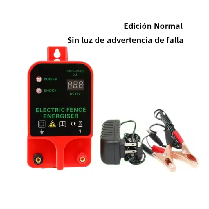 Panel Solar Portátil Para Valla Eléctrica De 10km Para Granjas Y Jardines Accesorios De Valla Metálica Con Energizador Eléctrico - 1