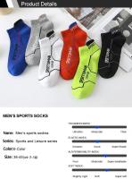 10 Pares De Calcetines Deportivos Para Hombre Calcetines De Malla Delgada Y Colorido Calcetines De Correr Transpirables De Bajo Corte - details 4