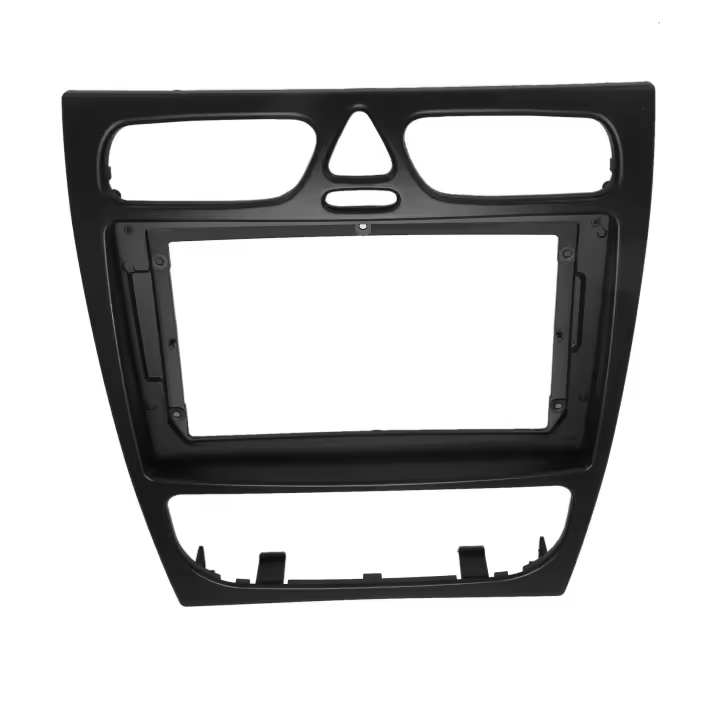 Adaptador de Montaje para Radio de Coche C CLASS W203 02-04 Kit de Recorte de Bisel de Instalación de Dash DVD Estéreo Frame Plate - 1