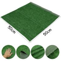 Carpet of Grama Sintética Verde Artificial Para Jardín Paisaje Escuela Playa Y Oficina Tapete De Sintético Para Decoración Doméstica - details 1