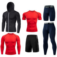 Camiseta De Compresión Para Correr En Hombre Camiseta De Fútbol De Secado Rápido Camiseta Deportiva Tensa Para Gimnasio Y Fitness Manga Corta Transpirable - details 21