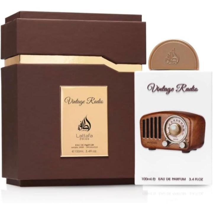 Perfume Vintage Radio Eau de Parfum 100ml, Perfume Árabe Unisex de Larga Duración, Fragancia con Aromas Cítricos… — oferta en Miravia