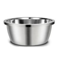Tazas De Alimento Y Agua Para Perros De Acero Inoxidable Tamaño Universal 20cm 24cm 28cm 30cm Redondas Para Pequeños Medianos Y Grandes Perros Suministros Para Mascotas - details 6