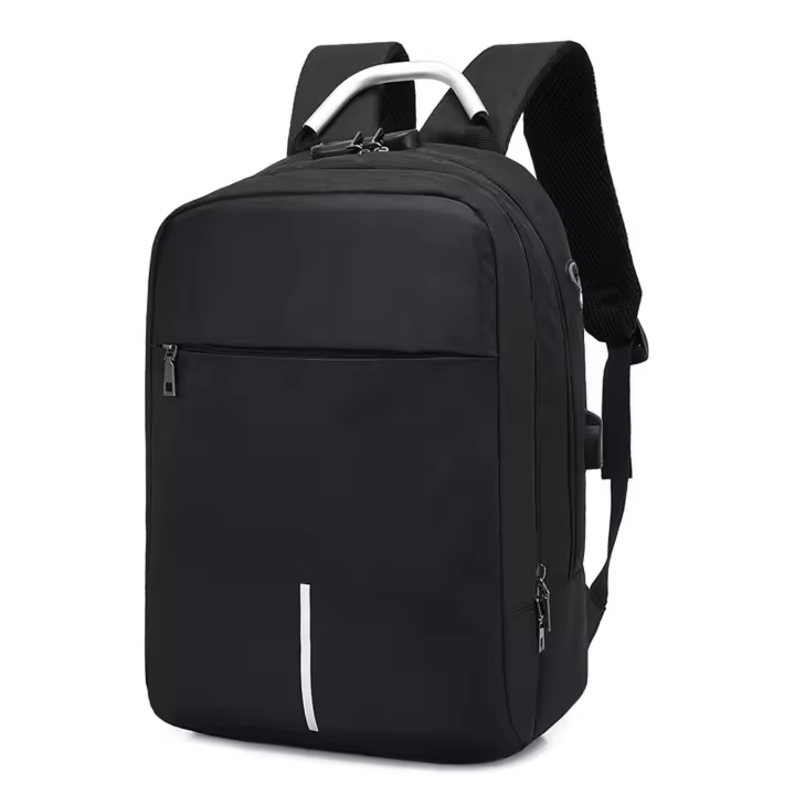 DAM Mochila multi compartimento, porta Laptop 13,3". Capa impermeable. Bloqueo de cremalleras. Toma USB externa. 29x16x43 Cm. - 1