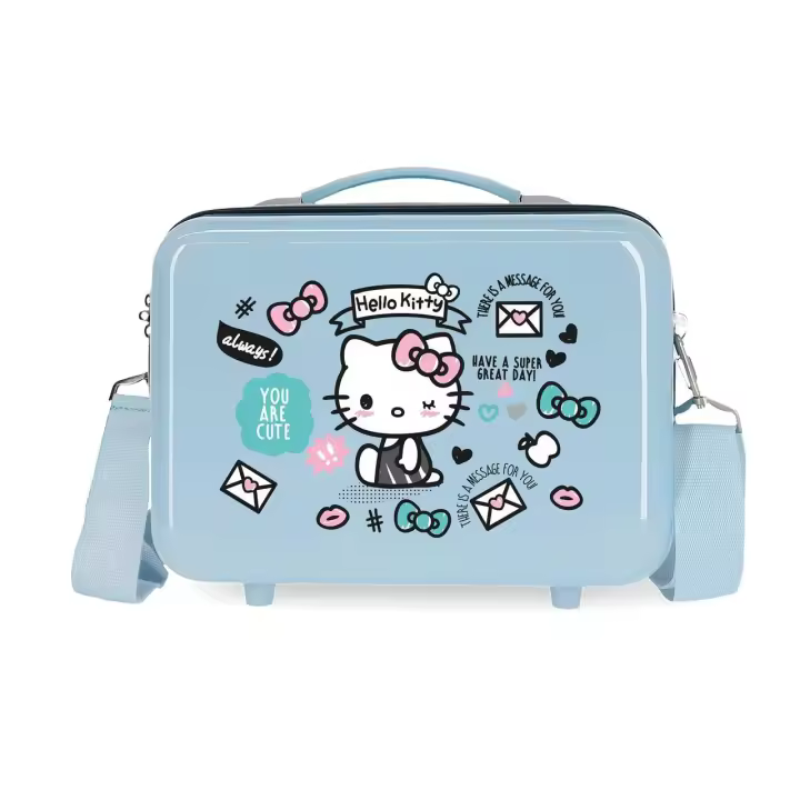 Hello Kitty Neceser De Viaje ABS You Are Cute Azul - 1