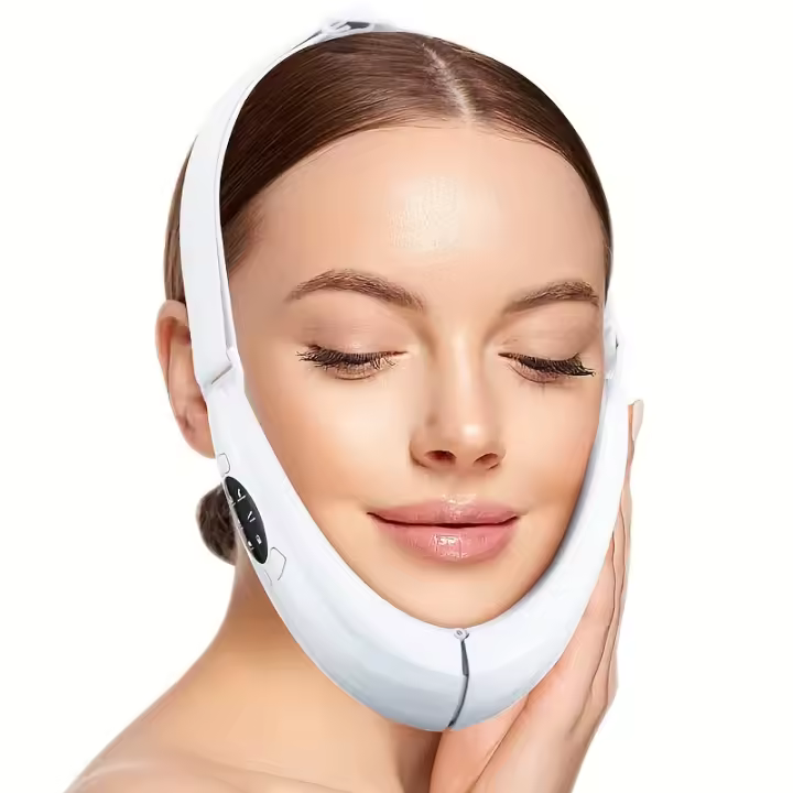 Masajeador facial eléctrico en V, dispositivo de masaje facial, instrumento de belleza, regalo para el día de la madre, regalos para mujeres. - 1