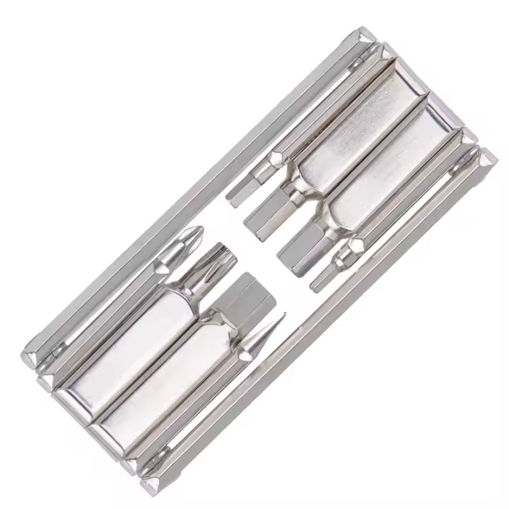 Kit De Reparación De Bicicleta 8 En 1 Herramientas Para Motocicleta MTB Carretera Herramienta Plegable Hexagonal Llave De Radio Para Bicicleta De Montaña Y Carretera - 1